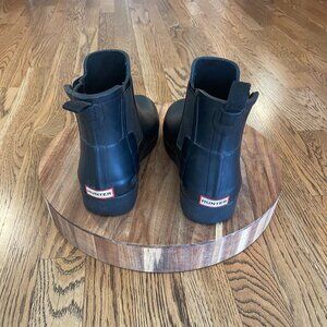 Hunter Women's Refined Slim Fit Chelsea Rain Boots
